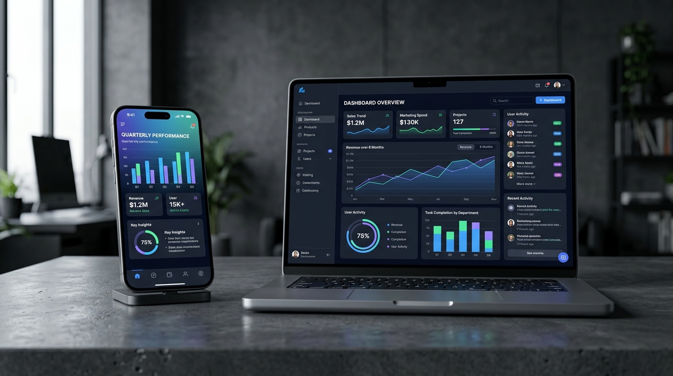 Web & Mobile Development service visual
